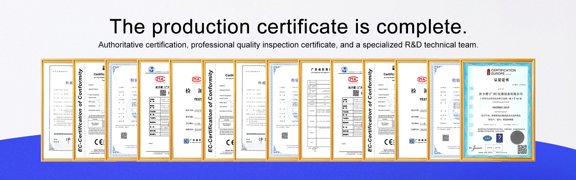 품질 모발 성장 장비 공장